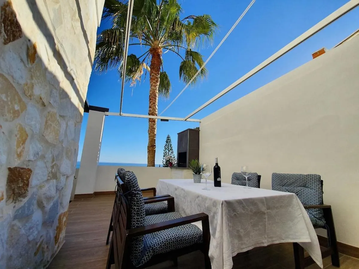 Trendy Apartment With Sea View And Private Pool Torre de Benagalbon 0*,